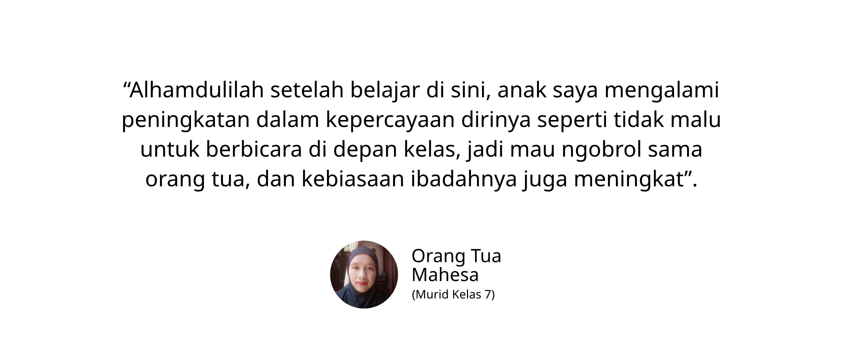Orang Tua Mahesa